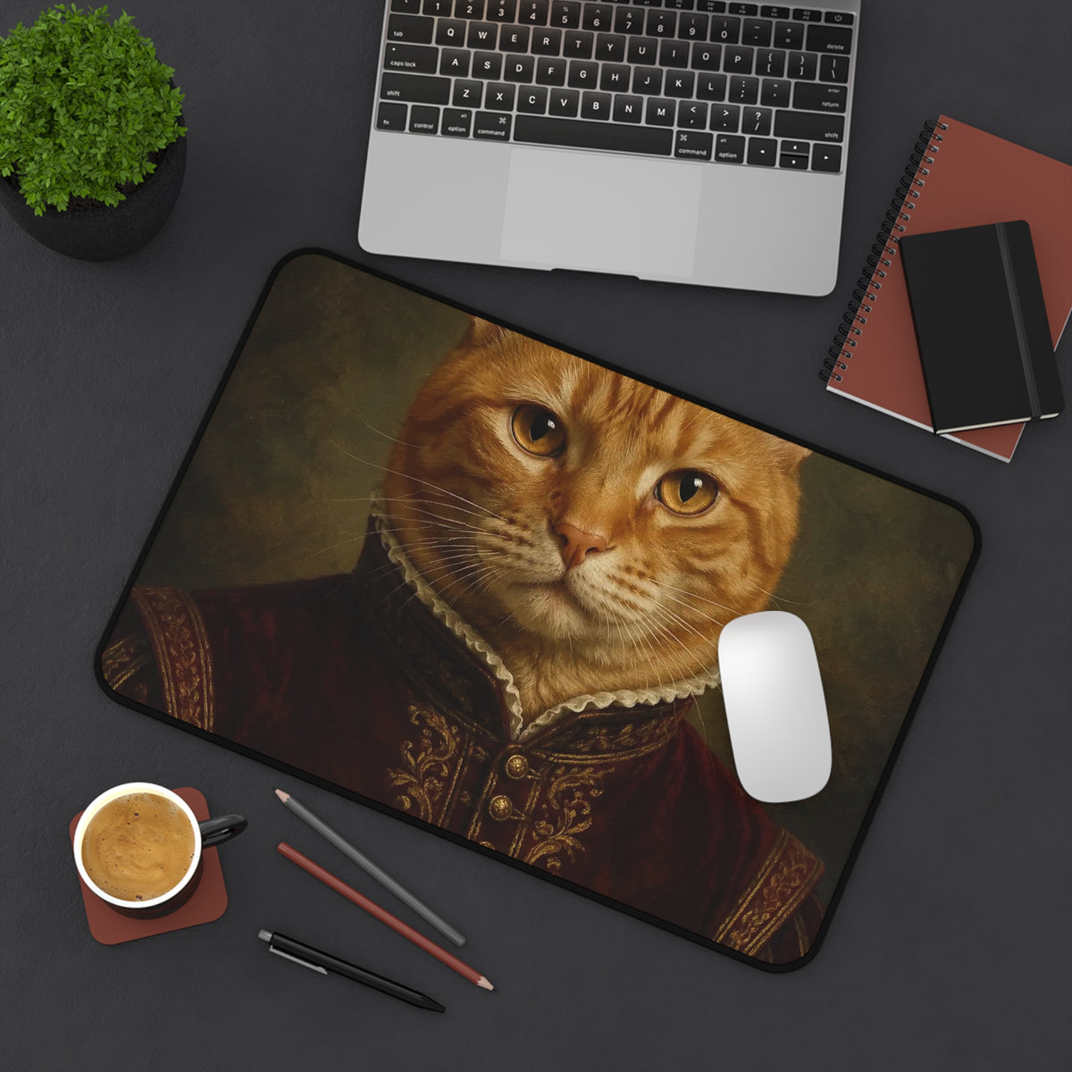 Custom Pet Portrait Desk Mat
