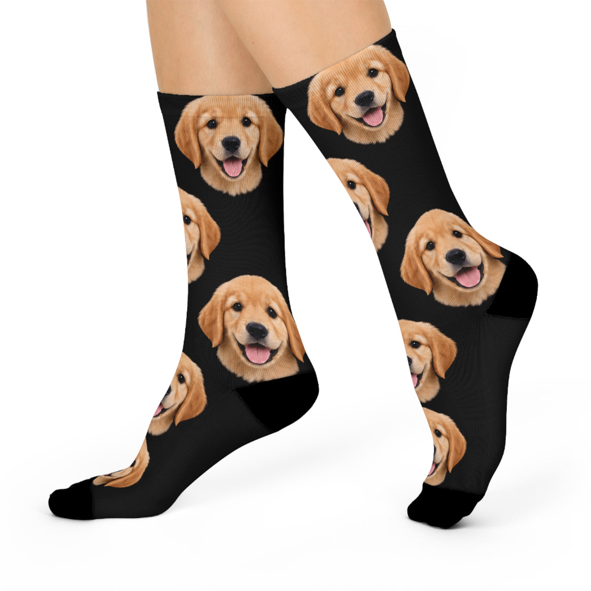 Custom Pet Face Pattern Socks