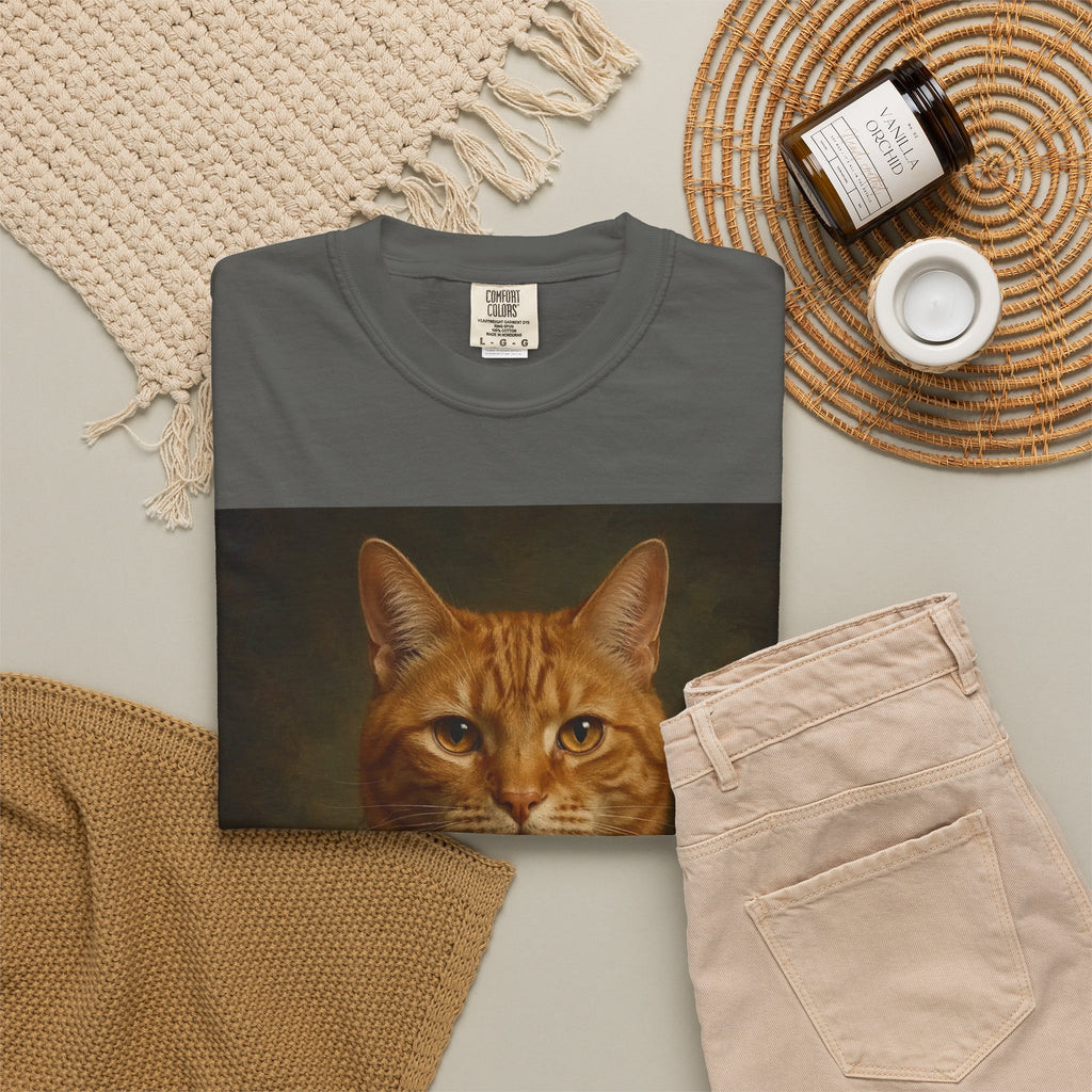 Custom Pet Portrait T-Shirt · Pepper