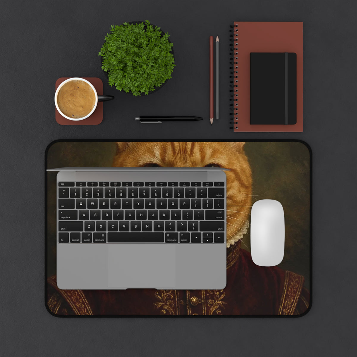Custom Pet Portrait Desk Mat