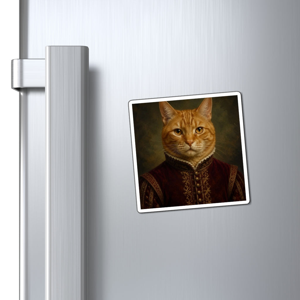 Custom Pet Portrait Magnet · 3×3
